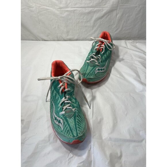 Saucony Kilkenny XC5 SPI Track Cleats Women's Size 9.5 Aqua Coral - Picture 15 of 16